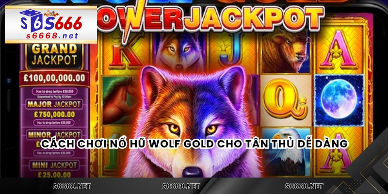 Cách chơi nổ hũ Wolf Gold cho tân thủ dễ dàng